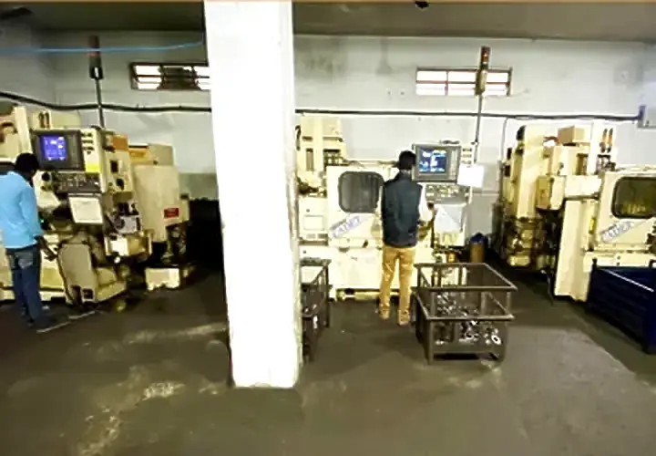 CNC machine shop at the Ludhiana plant