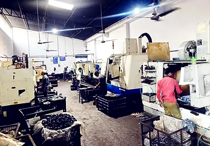 CNC production line for tractor and implement parts