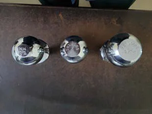 Chrome-plated hitch balls (tow balls)
