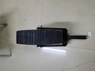 Rotary cutter tail wheel assembly with laminated tyre